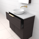 Marlee - 900mm Espresso Oak Freestanding Vanity