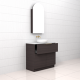 Marlee - 900mm Espresso Oak Freestanding Vanity
