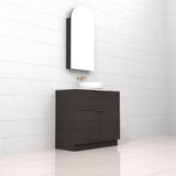 Marlee - 900mm Smoked Onyx Freestanding Vanity