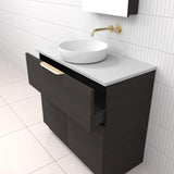 Marlee - 900mm Smoked Onyx Freestanding Vanity
