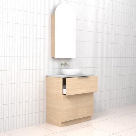 Marlee - 750mm Vero Oak Freestanding Vanity