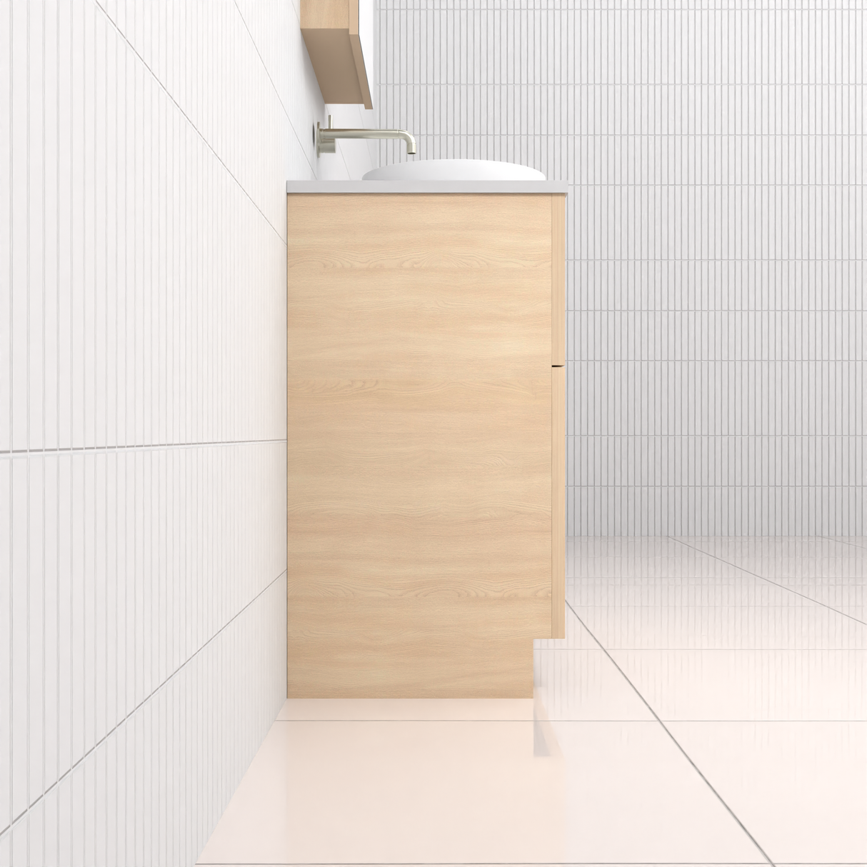 Marlee - 900mm Vero Oak Freestanding Vanity