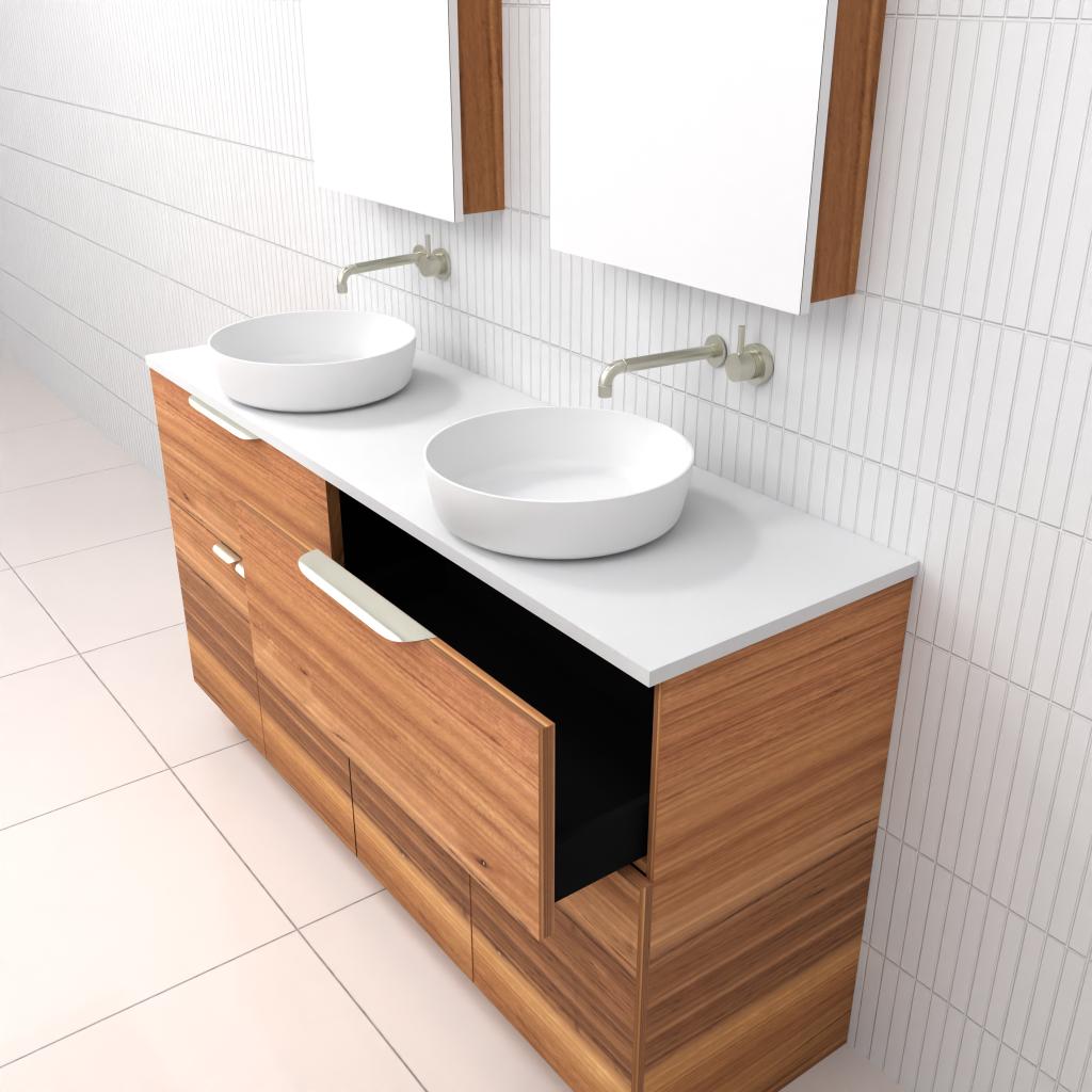 Marlee - 1500mm Blackbutt Freestanding Vanity