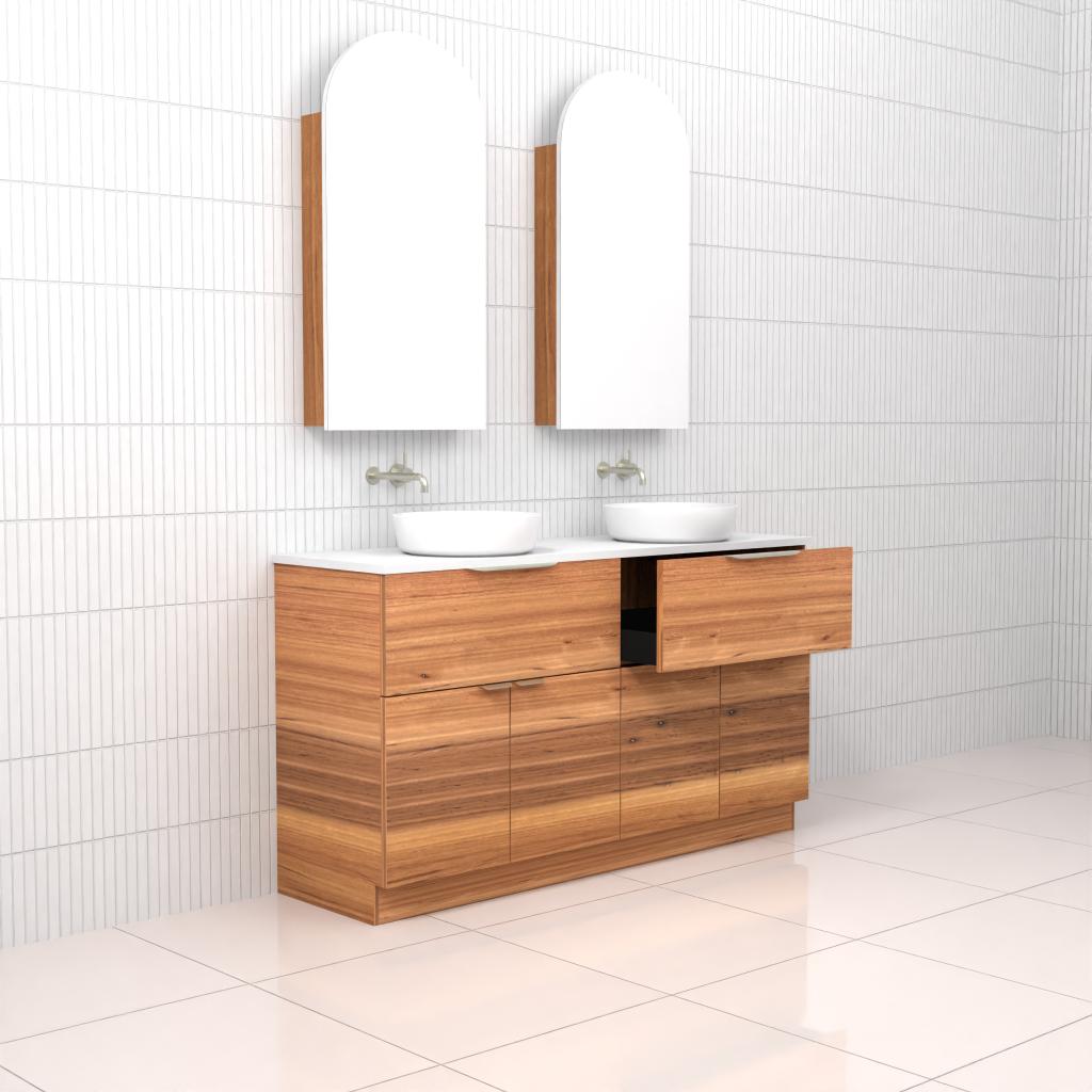 Marlee - 1500mm Blackbutt Freestanding Vanity