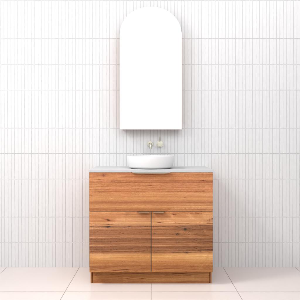 Marlee - 900mm Blackbutt Freestanding Vanity