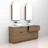Marlee - 1800mm Tuscan Oak Freestanding Vanity