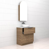 Marlee - 750mm Tuscan Oak Freestanding Vanity