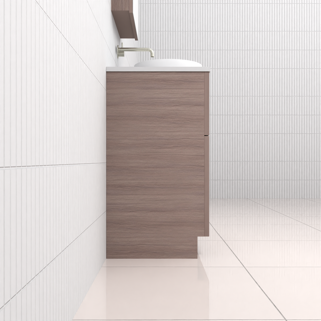 Marlee - 900mm Urban Oak Freestanding Vanity