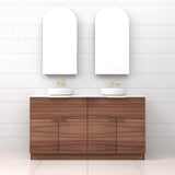 Marlee - 1500mm Walnut Freestanding Vanity