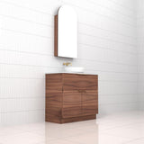 Marlee - 900mm Walnut Freestanding Vanity