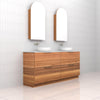 Celeste Duo - 1800mm Blackbutt Freestanding Vanity