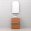 Celeste Duo - 600mm Blackbutt Freestanding Vanity
