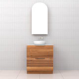 Celeste Duo - 750mm Blackbutt Freestanding Vanity