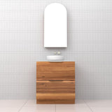 Celeste Duo - 750mm Blackbutt Freestanding Vanity