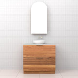 Celeste Duo - 900mm Blackbutt Freestanding Vanity