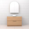 Celeste Duo - 1200mm Nordic Oak Freestanding Vanity