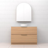Celeste Duo - 1200mm Nordic Oak Freestanding Vanity