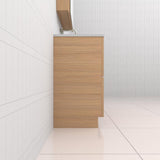 Celeste Duo - 1200mm Nordic Oak Freestanding Vanity