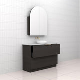 Celeste Duo - 1200mm Smoked Onyx Freestanding Vanity
