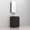 Celeste Duo - 600mm Smoked Onyx Freestanding Vanity