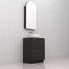 Celeste Duo - 600mm Smoked Onyx Freestanding Vanity