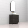 Celeste Duo - 750mm Smoked Onyx Freestanding Vanity
