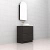 Celeste Duo - 750mm Smoked Onyx Freestanding Vanity