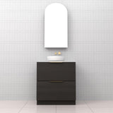 Celeste Duo - 750mm Smoked Onyx Freestanding Vanity
