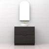 Celeste Duo - 900mm Smoked Onyx Freestanding Vanity