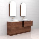 Celeste Duo - 1800mm Tasmanian Blackwood Freestanding Vanity