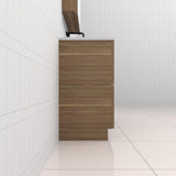 Celeste Duo - 1200mm Tuscan Oak Freestanding Vanity