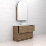 Celeste Duo - 1200mm Tuscan Oak Freestanding Vanity