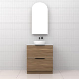 Celeste Duo - 750mm Tuscan Oak Freestanding Vanity