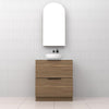 Celeste Duo - 750mm Tuscan Oak Freestanding Vanity