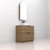 Celeste Duo - 900mm Tuscan Oak Freestanding Vanity