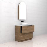 Celeste Duo - 900mm Tuscan Oak Freestanding Vanity