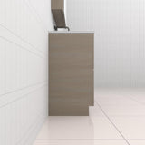 Celeste Duo - 1200mm Smoked Ash Freestanding Vanity