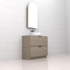Celeste Duo - 900mm Smoked Ash Freestanding Vanity