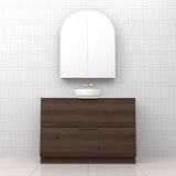 Celeste Duo - 1200mm Chestnut Freestanding Vanity