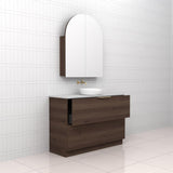 Celeste Duo - 1200mm Chestnut Freestanding Vanity