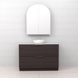 Celeste Duo - 1200mm Espresso Oak Freestanding Vanity