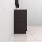 Celeste Duo - 1200mm Espresso Oak Freestanding Vanity