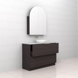 Celeste Duo - 1200mm Espresso Oak Freestanding Vanity