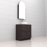 Celeste Duo - 750mm Espresso Oak Freestanding Vanity