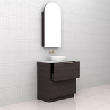 Celeste Duo - 750mm Espresso Oak Freestanding Vanity