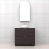 Celeste Duo - 900mm Espresso Oak Freestanding Vanity