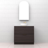 Celeste Duo - 900mm Espresso Oak Freestanding Vanity