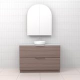 Celeste Duo - 1200mm Urban Oak Freestanding Vanity