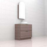 Celeste Duo - 900mm Urban Oak Freestanding Vanity