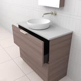 Celeste Duo - 900mm Urban Oak Freestanding Vanity